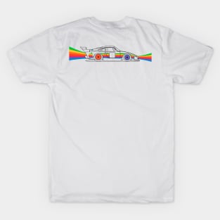 Rainbow racer T-Shirt